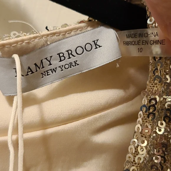 RAMY Brook Becky Sequin Dress Size 10 - Picture 6 of 6
